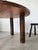 Constructivist Round Table in Walnut, 1950s For Sale - Image 18 of 18