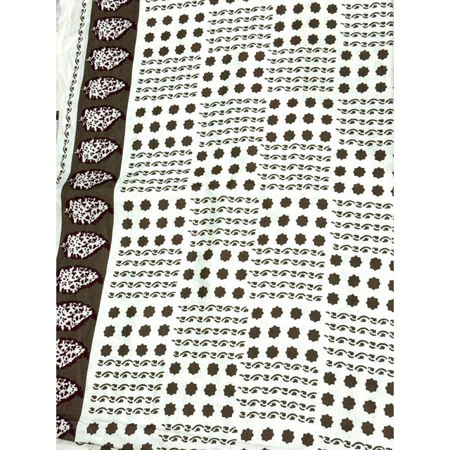 Brown Sister Parish "Campobello" Linen - 8.5 Yards For Sale - Image 8 of 8