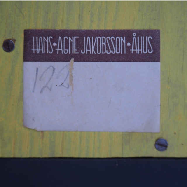 Swedish Lisa J Wall Mirror by Hans-Agne Jakobsson, Åhus, 1953 For Sale - Image 13 of 14