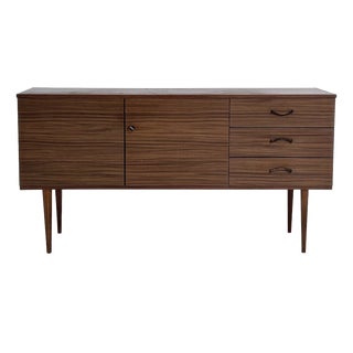 Mid-Century Sideboard in Walnut Veneer, 1960s For Sale