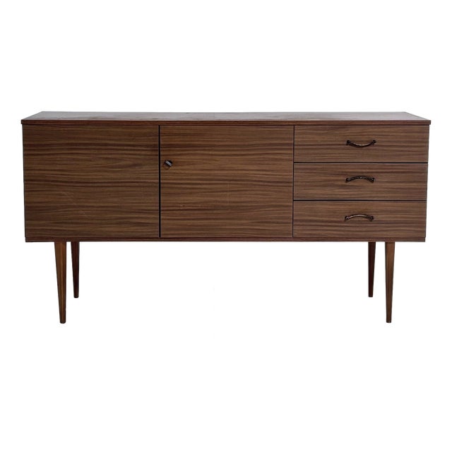 Mid-Century Sideboard in Walnut Veneer, 1960s For Sale
