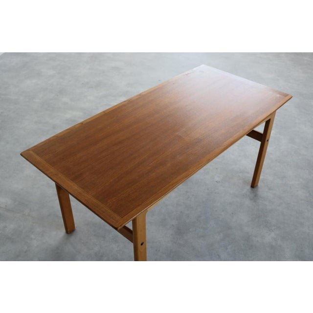 Mid-Century Modern Vintage Swedish Coffee Table in Teak, 1960s For Sale - Image 3 of 8