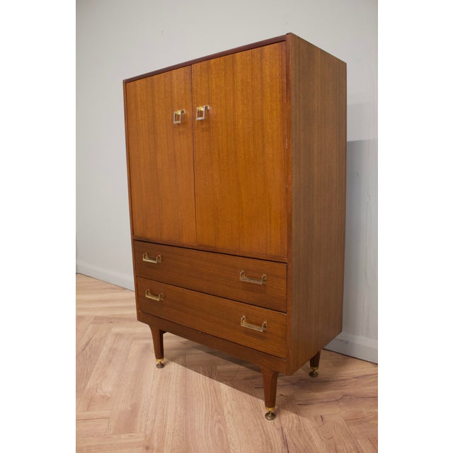 1960s Mid-Century Tallboy Cupboard Chest from G-Plan, 1960s For Sale - Image 5 of 9