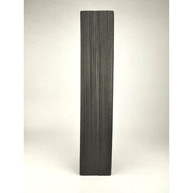 1970s Large Porcelaine Noir Vase by Martin Freyer for Rosenthal, 1970s For Sale - Image 5 of 13