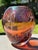 1980s Iridescent Sparkle Air Trap Bubble Vein Art Glass 6.5" Vase Signed '80 For Sale - Image 15 of 18