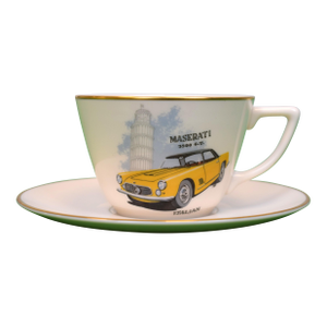 Abercrombie & Fitch X Maserati 3500 g.t. Picard China Cup & Saucer