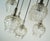 Mid-Century Cascade Pendant Light with 7 Shades in Bubble Glass and Chrome, 1960s For Sale - Image 6 of 13