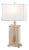 Amiliana Tassel Lamp in Creme For Sale