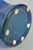 Large Free-Blown Floor Vase in Blue Art Glass, 1980s For Sale - Image 4 of 5