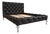 Leather Bed in Black by Bretz Marilyn For Sale