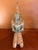 Tibetan Guardian Angel Theppanom Statues Bronze / Gold Gilt 13" - ca.1960 - A Pair For Sale - Image 10 of 15