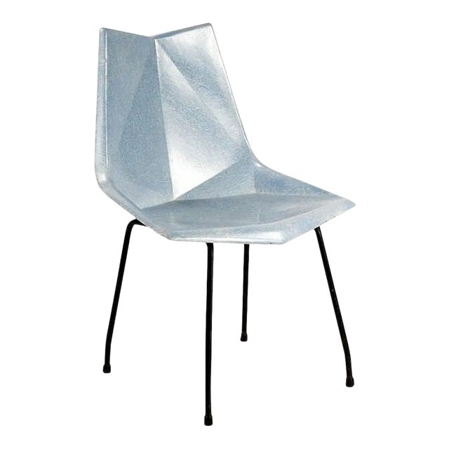 Fiberglass Origami Chair by Paul McCobb For Sale