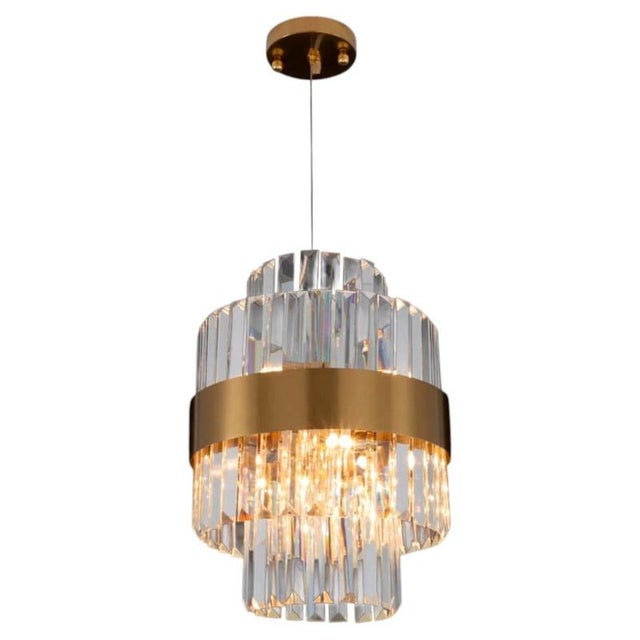 Collection Minerva Suspension in Metal and Crystal by Jago For Sale - Image 17 of 17