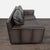 2010s Pottery Barn Brown Leather Loveseat - Modern and Comfortable For Sale - Image 5 of 7