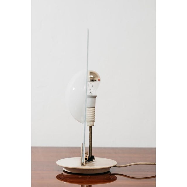 Vintage Glass Table Lamp, 1980 For Sale - Image 6 of 17