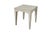 Mid-Century Modern Late 20th Century Hollywood Regency Style Cream Painted Square Bunching Table 22" For Sale - Image 3 of 17