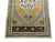 Vintage Gray Turkish Oushak Hand-Knotted Rug, 01'07 X 03'03 For Sale - Image 4 of 6