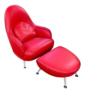 Mathias Hoffmann for De Sede Chair and Ottoman