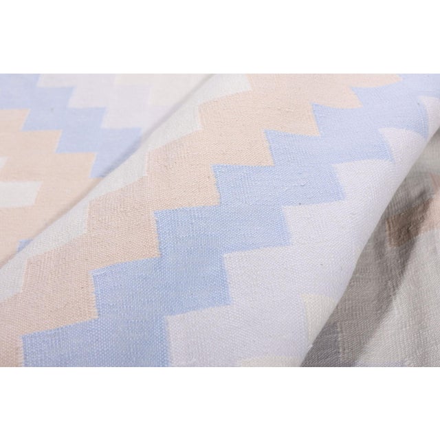 Vintage Indian Dhurrie Rug, 10'00 X 13'09 For Sale In Dallas - Image 6 of 10