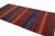 1950s Vintage Shahsavan Persian Kilim in Red, Blue and Brown Stripes - Rug & Kilim For Sale - Image 5 of 8