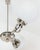Bauhaus Chrome and Glass Pendant, in Flawless conditions. Designed 1970 to 1979 Up to 250V (Europe/UK Standard).The wiring...