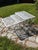 Mid-Century Modern Set 3 Mid Century Iron Nesting Patio Tables For Sale - Image 3 of 5