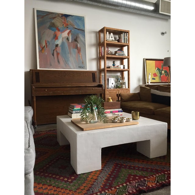 MidCentury Plaster Coffee Table Chairish