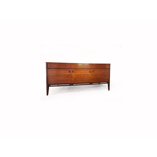 Mid-Century Walnut and Teak Sideboard, 1960s For Sale - Image 16 of 16