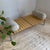 Wood and Metal Bench with Cushions, 1970 For Sale - Image 5 of 7