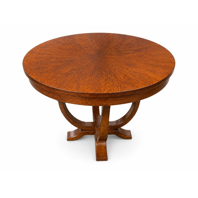 Modern Round Foyer / Center Table by Artifacts For Sale In San Diego - Image 6 of 6