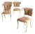 Klismos Style Italian Neo-Classical Regency Table / Dining Chairs - Set of Four For Sale