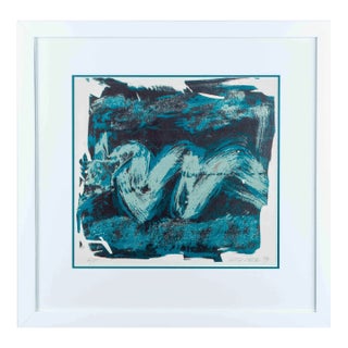 Framed 1970's Lithograph For Sale