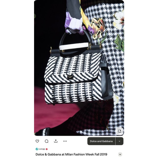 Rooted in Sicilian elegance, this top-handle bag is a must-have for the modern muse. Championing Dolce&Gabbana’s deep-...