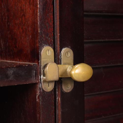 Italian Sideboard in Mahogany Veneer For Sale - Image 6 of 10