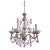 Pink Opaline Chandelier For Sale