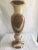 Mid-Century Modern 1960s Carved Onyx Urn Vase For Sale - Image 3 of 12