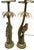 20th Century Palm Beach Chic Parrot and Palm Tree Lamps- A Pair For Sale - Image 13 of 18