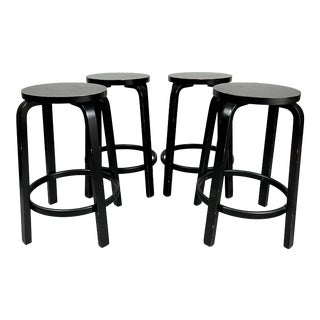 Vintage Alvar Aalto Bar Stools by Artek, Finland For Sale