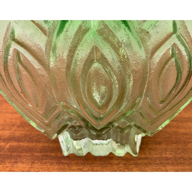 Glass Vintage Finnish Glass Vase by Kaj Blomqvist for Kumela For Sale - Image 7 of 18