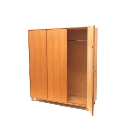 Vintage 3-Door Wardrobe, 1960s For Sale - Image 4 of 6