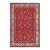 Shabby Chic Persian Tabriz Red/Beige Wool Rug - 8'10'' X 11'10'' For Sale