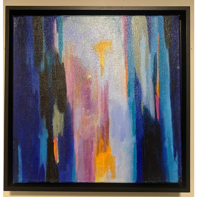 2000 - 2009 Joann Clayton (1935-2020), Modern Abstract Acrylic Painting on Stretched Canvas, Signed For Sale - Image 5 of 5