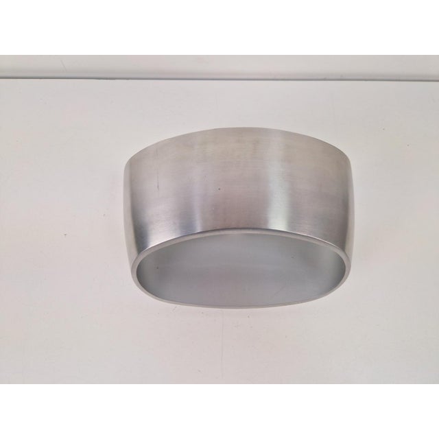 Silver Loop Sconce by Alex Hochstrasser for Metalarte, 1990s For Sale - Image 8 of 14