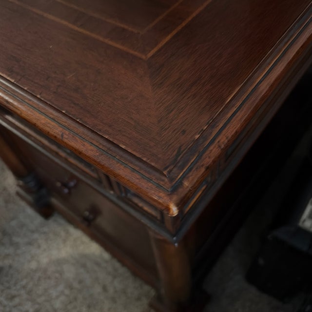 Traditional Thomasville Executive Desk For Sale - Image 3 of 5