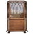 French Art Nouveau Fruitwood Wooden Showcase Vitrine With Four Drawers For Sale - Image 9 of 9
