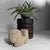 A heavy Japanese industrial wooden element, originally part of a larger pulley or lifting construction. Dimensions: height...