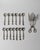 Vintage Silver Plated Tea and Cake Serving Set, 1930s, Set of 14 For Sale - Image 4 of 14