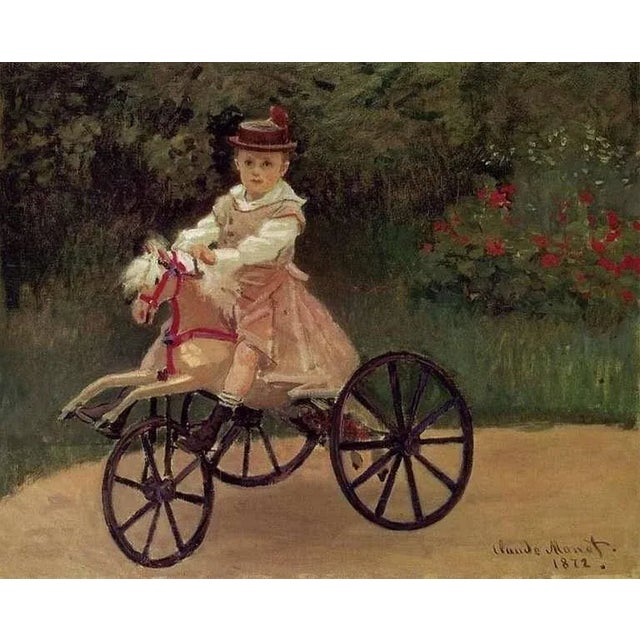 French Velocipede or Child's Horse Tricycle From the 19th Century For Sale - Image 12 of 12