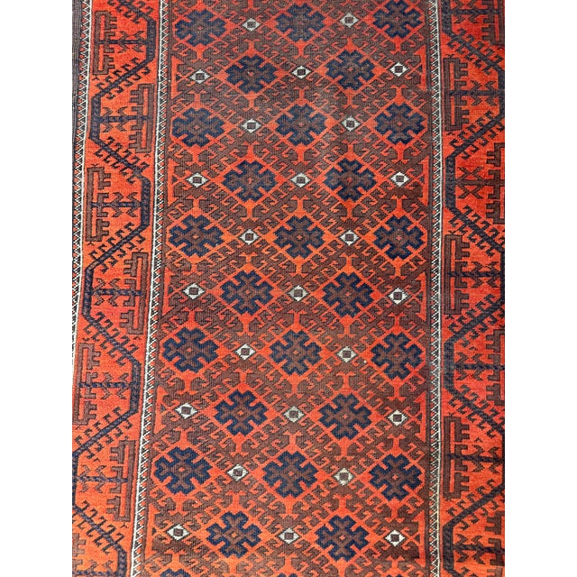 Early 20th Century Persian Baluch Tribal Runner Rug For Sale - Image 4 of 7