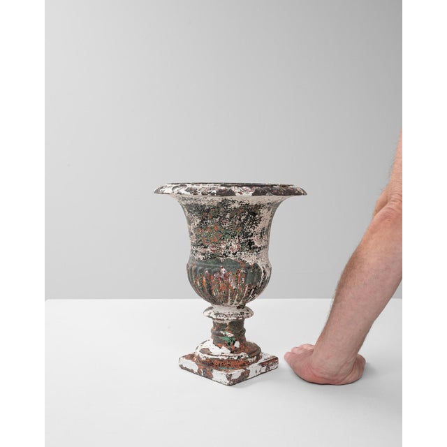 1900s French Cast Iron Planter For Sale - Image 4 of 18